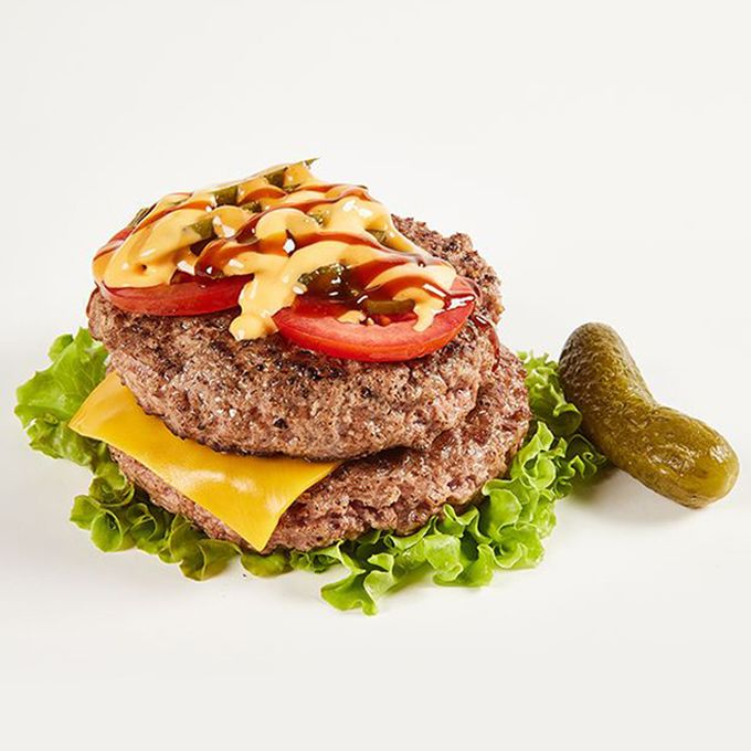 Фитнес бургер из телятины. Бургер папа мясника.