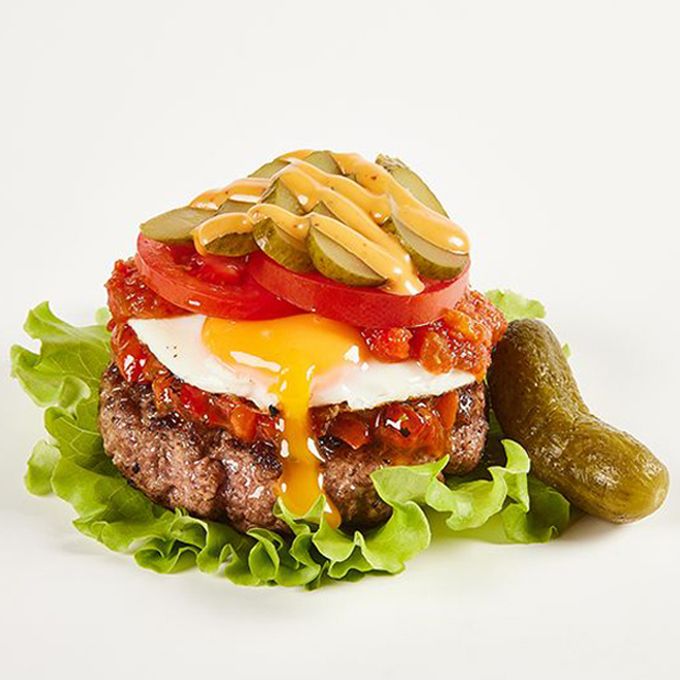 Фитнес бургер из телятины