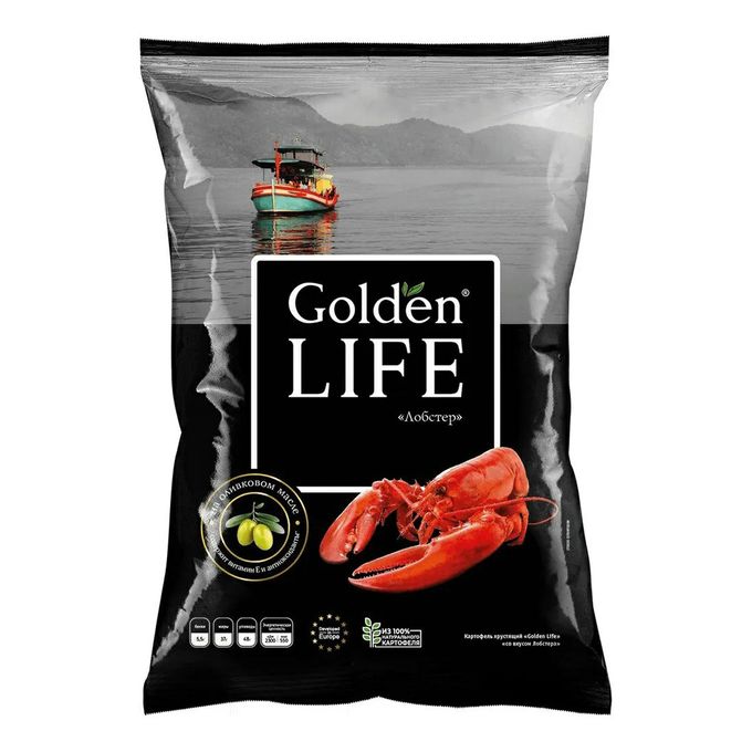 Чипсы голден лайт. Чипсы голден лайф лобстер. чипсы golden life индийский карри. картофель хруст. golden life &quot;со вкусом лобстера&quot; 90г.