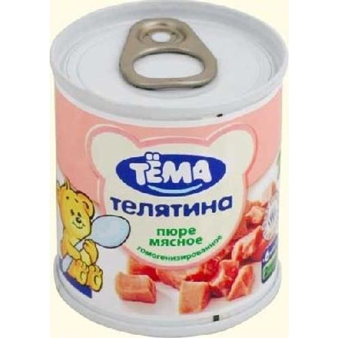 мясное пюре тема телятина. пюре тёма говядина (с 6 месяцев) 100 г, 6 шт. пюре тёма телятина ж/б 100г. пюре тема телятина. мясное пюре тема телятина.