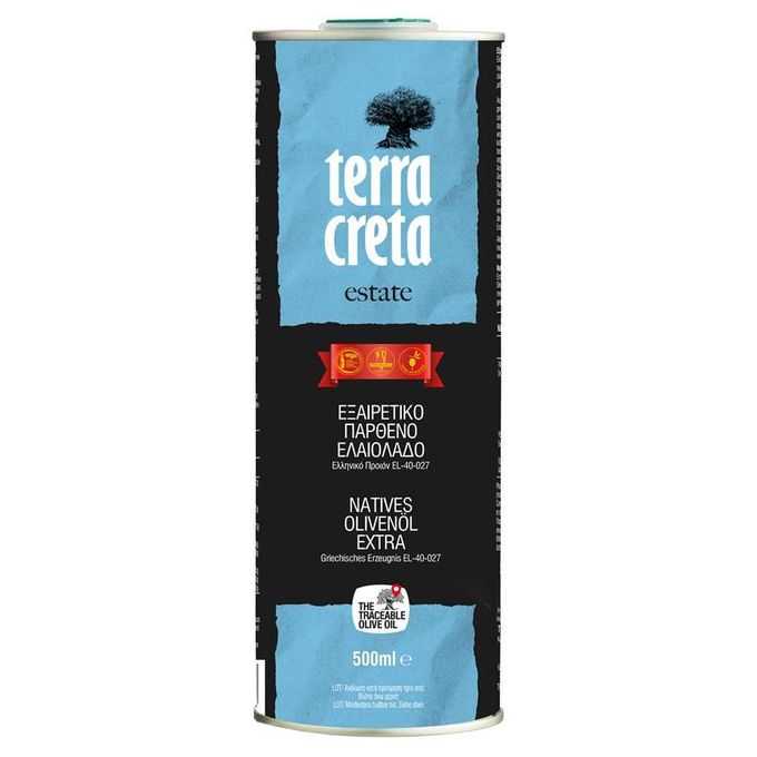 Оливковое масло terra. Terra Creta масло оливковое Estate Extra Virgin. Оливковое масло Terra Creta Extra Virgin 500 мл. Terra Creta оливковое масло 5 литров. Иасло оливклвой Terra Greta.
