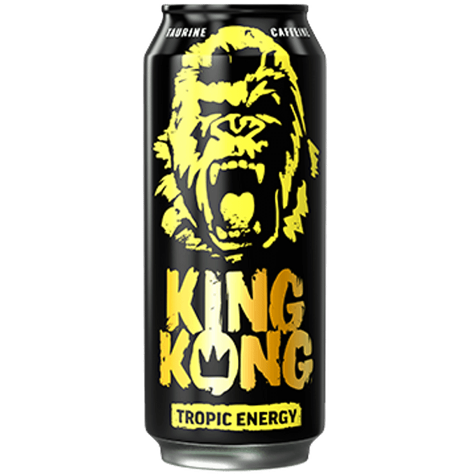 Энергетический напиток Кинг-Конг 0,5л. Ж/Б. Энергетический напиток King Kong ж/б 500мл. Энергетик Кинг Конг желтый. Кинг Конг напиток.