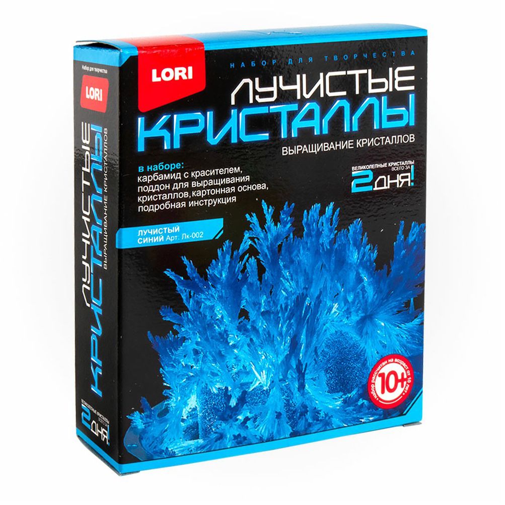 Лучистые кристаллы Набор для творчества Лучистые кристаллы Малиновый кристалл Лк-008 Lori