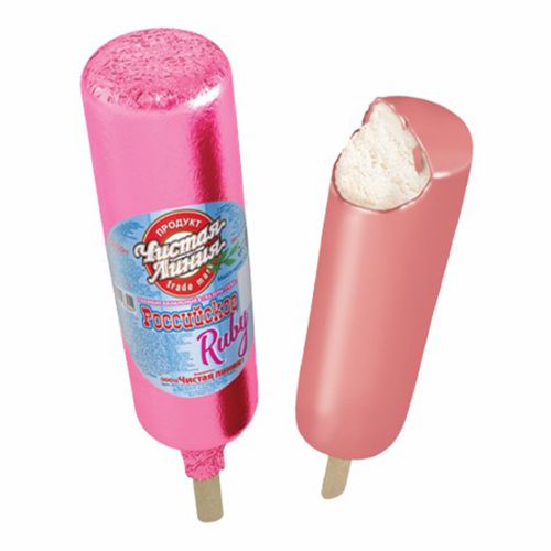 Мороженое ванильное Чистая линия Российское Ruby БЗМЖ 80 г купить для  Бизнеса и офиса по оптовой цене с доставкой в СберМаркет Бизнес