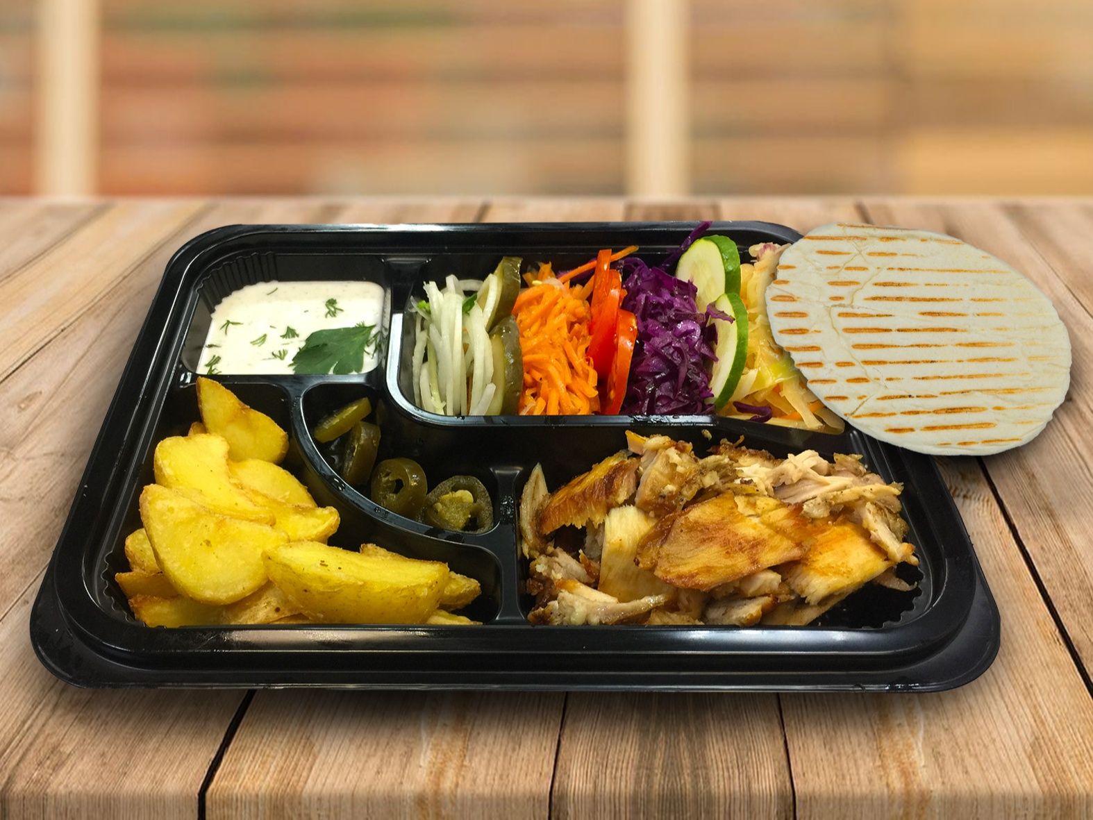 Шаверма на тарелке Maxi - купить с доставкой на дом в СберМаркет