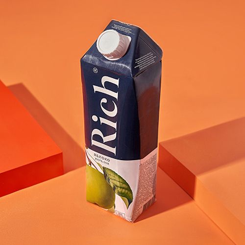 Сок Rich яблоко - купить с доставкой на дом в СберМаркет