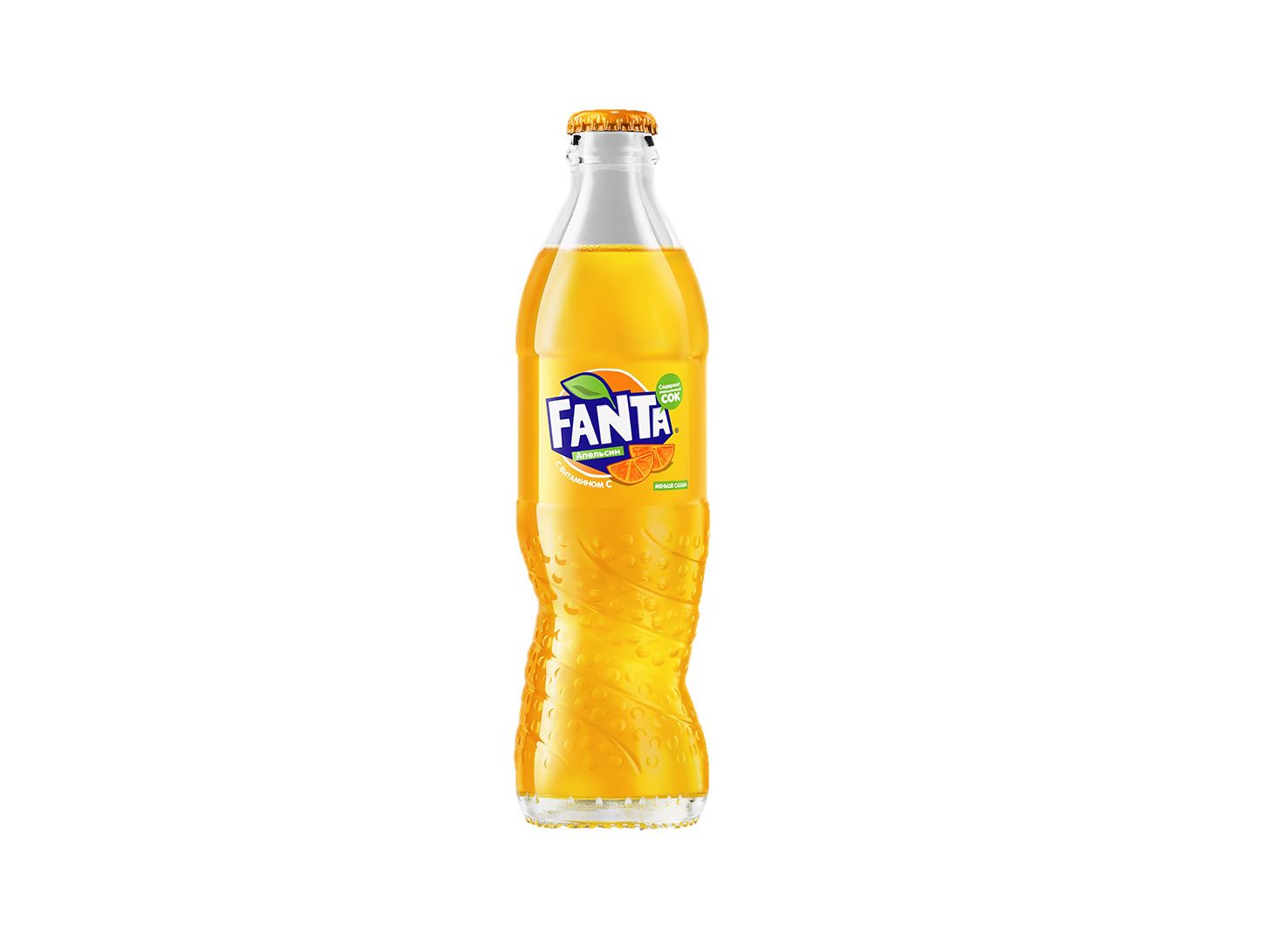 Газированный напиток Fanta в стеклянной бутылке - купить с доставкой на ...