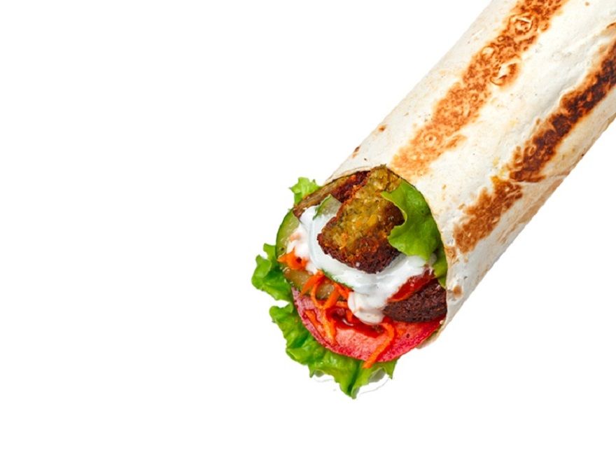 Шаверма с фалафелем - купить с доставкой на дом в СберМаркет