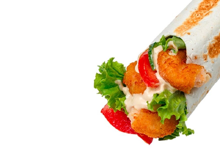 Шаверма с креветками - купить с доставкой на дом в СберМаркет