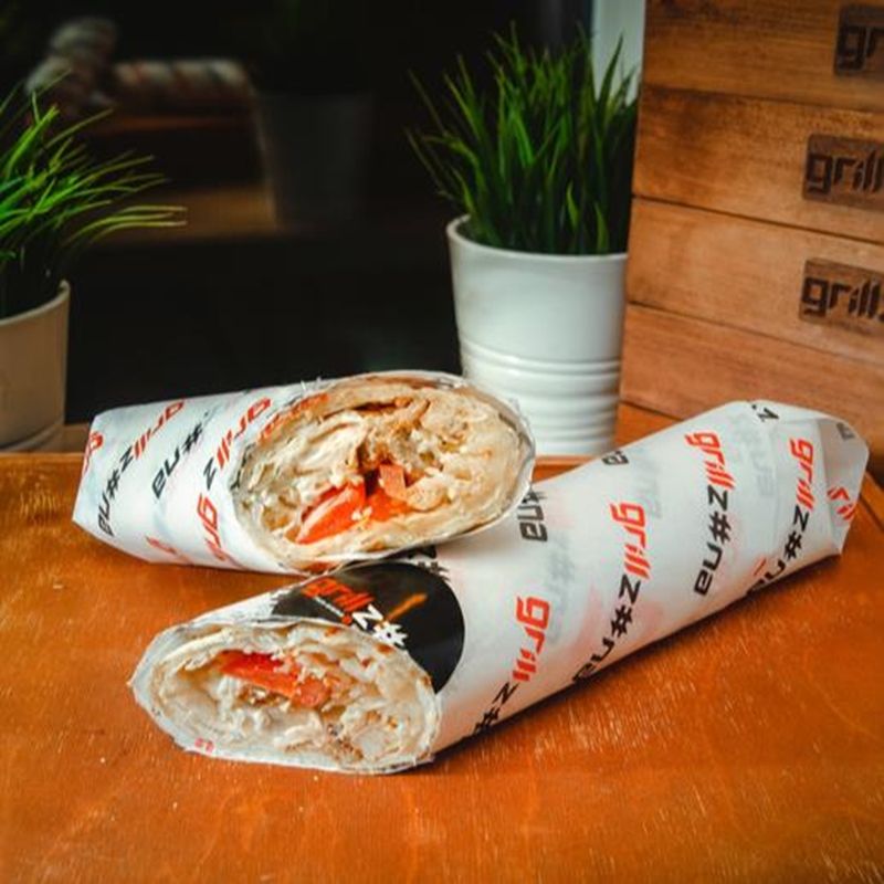 Шаверма полкило Сырная с курицей - купить с доставкой на дом в СберМаркет