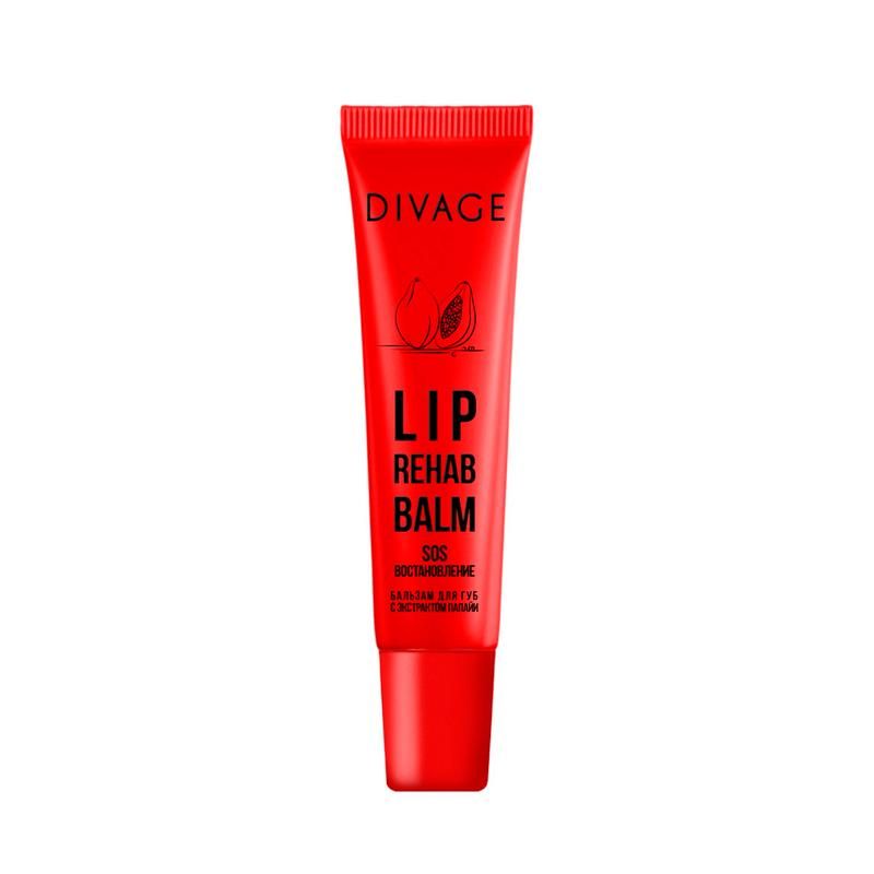Натуральный бальзам Divage Lip Rehab для губ | Губы на все 100%